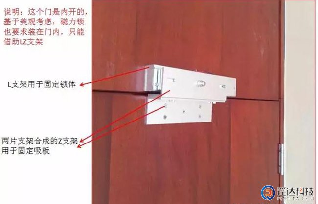 ZL支架辅助安装磁力锁