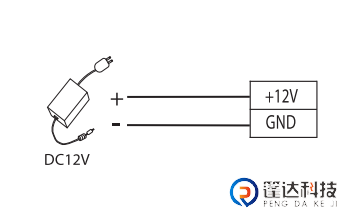 门禁连接电源